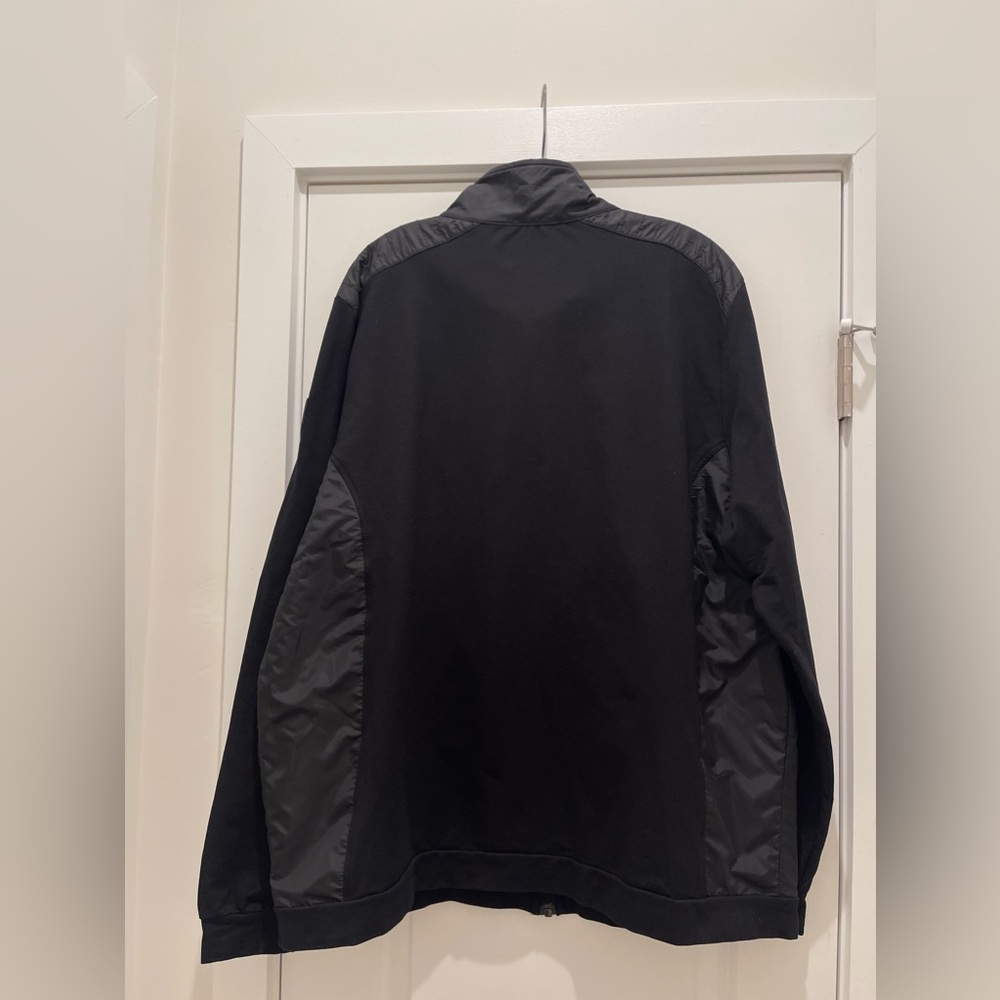 Porsche Drivers Selection Jacket Size XL Sweat Jacket Outer Shell Full Zip Black - Picture 3 of 16